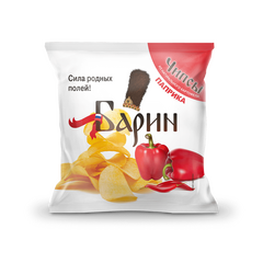 Чипсы «БАРИН» со вкусом Паприка