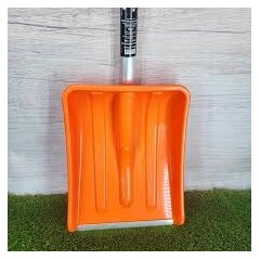 Лопата пластмассовая АКТИВ-АВТО с ал чер и пл и Vр (оранжевая)