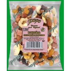 Коктейль ореховый с фруктами