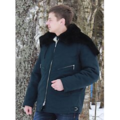 Куртка меховая летная крытая тканью ГОСТ 28503-90
