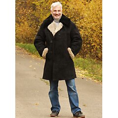 Полушубок овчинный нагольный ГОСТ 4432-71 черный