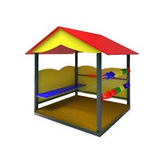 Детская беседка со счетами и полом