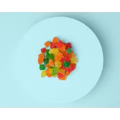 Ананас цукаты «Кубики микс» 8-10 мм, 10 кг