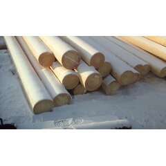 Деревянная опора ЛЭП