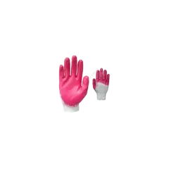 Перчатки х/б, покрытие-латекс.1-облив