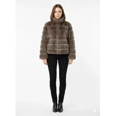 Шуба Верона, иск мех соболь