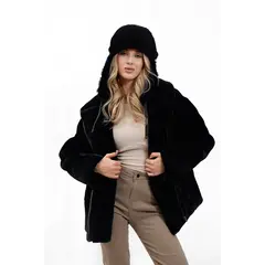 Куртка женская "Косуха" из натурального меха мутон