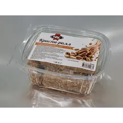 Криспи-РОЛЛ в карамельной глазури с арахисом 250 г.