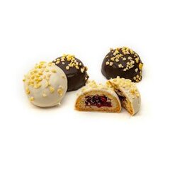 Печенье БОМ-ВИШНЯ в глазури с арахисом