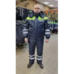 Костюм ДПС 777 зима с полукомбенизоном