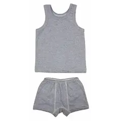 Комплект белья серый