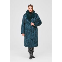 Шуба из лапок афганской каракульчи