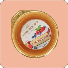 Ванильные бисквитные коржи