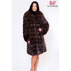 Меховое полупальто соболь