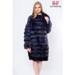 Полупальто из крашеного хоря