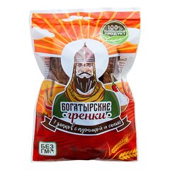 Богатырские гренки 7 злаков с аджикой и солью