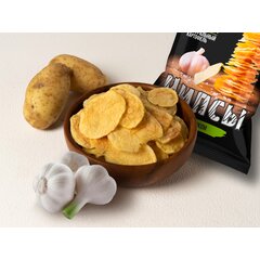 Картофельные чипсы с чесноком