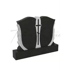 Памятник в форме бутона цветка с резными элементами GG3305