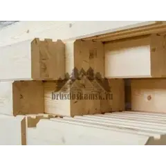 Брус клееный профилированный