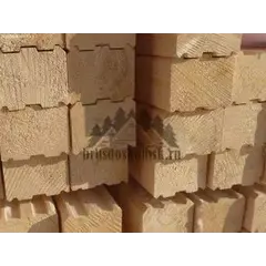 Брус профилированный естественной влажности