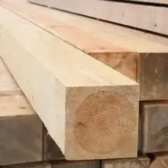 Строганный брус из сосны