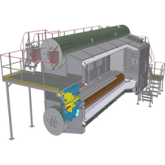 Моноблочный наддувной котел ДЕ-25-24 ГН-О