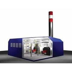 Модульные котельные с механическими топками, механизированными топливоподачей и шлакоудалением