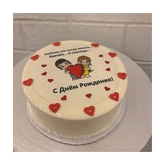 Бенто торт "LOVE IS"