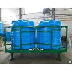 Емкость перевозки сельскохозяйственных растворов 5000х2 для опрыскивателей 10000 л