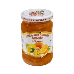 Варенье «По-домашнему» из апельсинов с лимоном и имбирем