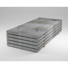 Плиты перекрытий плоские марки ПТП