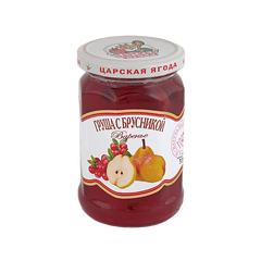 Варенье «По-домашнему» из груш с брусникой