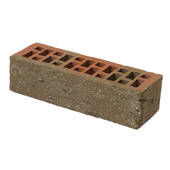 Облицовочный евро кирпич М-150 баварская кладка кора дуба с песком