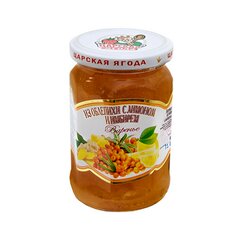 Варенье «По-домашнему» из облепихи с лимоном и имбирем