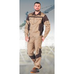 Костюм "Атлант" бежевый брючный