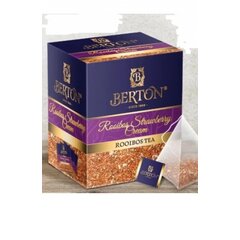 Чай Ройбуш Клубника со сливками BERTON