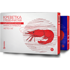 Креветка гребенчатая сыромороженая PANDALUS HYPSINOTUS