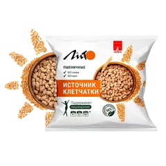 Отруби пшеничные хрустящие «ЛИТО» с кальцием, 100г