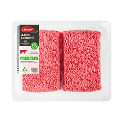 Фарш говяжий 7,5%, 1800 г