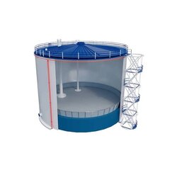 Резервуар вертикальный стальной со стационарной крышей и понтоном (РВСП)