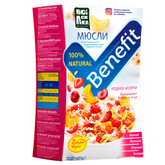 Мюсли BENEFIT Ягодное ассорти