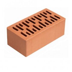 Кирпич лицевой пустотелый 1НФ красный М200