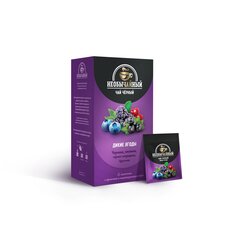 Дикие ягоды | Чай черный "Необычайный" 25 пакетиков в саше.