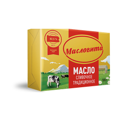 МАСЛО ТРАДИЦИОННОЕ «МАСЛОВИТА» м.д.ж. 82,5%