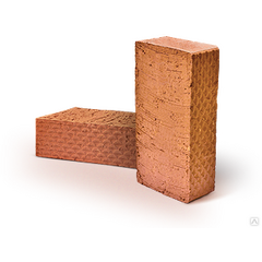 Кирпич цокольный обожженный М125 Новосибирский, гладкий, 250х120х65 мм