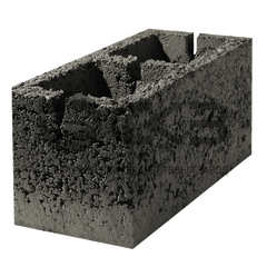 Блок керамзитобетонный стеновой пустотелый двухщелевой СКЦ 190