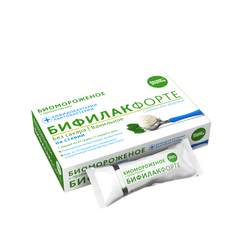 Биомороженое кисломолочное Бифилак Форте На Стевии