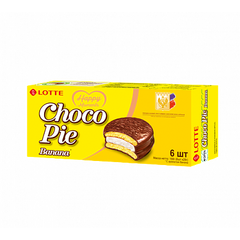 CHOCOPIE BANANA (чокопай банановый) 6 шт