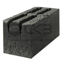 Блок керамзитобетонный стеновой пустотелый четырехщелевой СКЦ 190