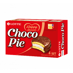 Печенье прослоенное глазированное «CHOCOPIE» классическое 4 шт